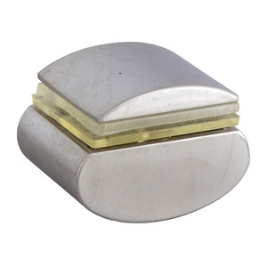 Reggimensola Regolabile 6-10 mm Nichel Opaco 2 Pezzi - Product Image 1