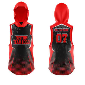 Uniforme de football américain 7v7 professionnel, best-seller, nouveau design personnalisé, respirant, imprimé, 100% polyester, sans manches - Product Image 4