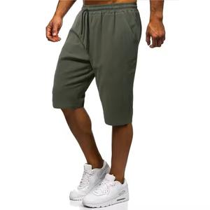 Pantalones cortos deportivos de algodón de alta calidad para hombres, cómodos, superventas, ropa de calle de hip-hop de verano, patrón sólido de talla grande - Product Image 2