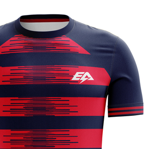 ชุดเสื้อพิมพ์ลายโพลีเอสเตอร์ชุดเสื้อพิมพ์ลายซับลิเมชันต่ำ - Product Image 4