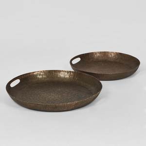 Plateaux de service et de rangement en aluminium doré de luxe, lavables au lave-vaisselle, forme et tailles personnalisées, prix de gros en Inde - Product Image 1