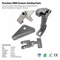 Pièces de liaison en métal moulé sur mesure, type OEM, avec mâchoire fendue, plaque triangulaire, étrier, barre transversale, support et patins de fixation, vente en gros d'usine en Chine