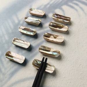 Soporte para palillos en forma rectangular, posavasos personalizado para mesa, concha de perla, Concha, hecho en Vietnam - Product Image 3