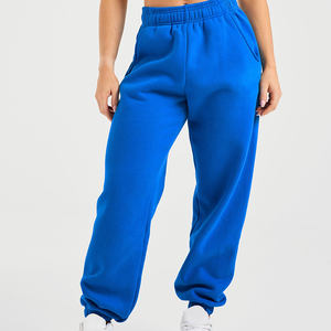 Pantalones Deportivos para Mujer, Mezcla de Poliéster/Algodón, Cintura Alta, Joggers Suaves y Transpirables, Pantalones Deportivos Casuales, Logotipo Personalizado OEM, Venta al Por Mayor - Product Image 2