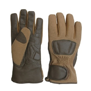 Combate nudillos duros caza táctico sin dedos supervivencia tiro cálido cuero senderismo al aire libre impermeable nieve Vintage guantes - Product Image 6