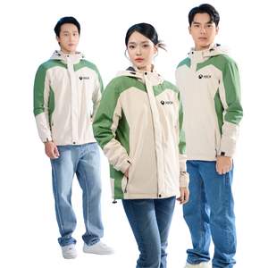 Chaqueta cortavientos Unisex de alta calidad Color brillante Tela de poliéster cómoda Opción de logotipo personalizado al por mayor - Product Image 1