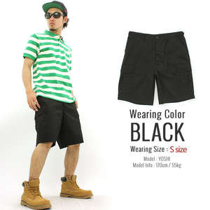 กางเกงขาสั้นคาร์โก้ผู้ชาย, ใหม่ฤดูใบไม้ผลิฤดูร้อน2024กางเกงกีฬาลำลองกระเป๋าขนาดใหญ่หลายกระเป๋าสูงสไตล์สตรีทสีทึบลายเรียบ - Product Image 5