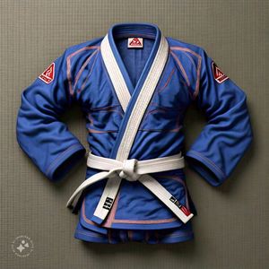 Kimono de Jiu Jitsu de Diseño Personalizado con Bordado, 100% Algodón de Alta Calidad, con Colores y Logotipo Personalizados - Product Image 2