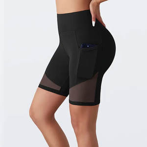 OEM vente en gros de shorts de fitness et d'entraînement de yoga pour femmes avec poches shorts de yoga pour femmes - Product Image 6