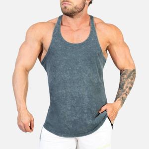 Men Stringer Gym Tank Top Bodybuilding <b>Muscle</b> <b>Vest</b> Sportswear Workout Sleeveless Shirt Fitness Training Activewear - Product Image 1