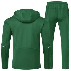Vente en gros de survêtements pour hommes ensembles de vêtements de sport en polyester séchage rapide respirant combinaisons d'entraînement de fitness OEM approvisionnement d'usine vierge en vrac - Product Image 2