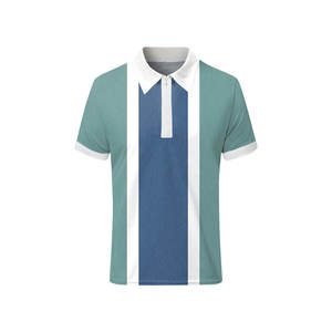 เสื้อโปโลผ้าฝ้ายระบายอากาศสำหรับผู้ชายเสื้อโปโลสำหรับ100% แฟชั่น OEM ออกแบบโลโก้ได้ตามต้องการ - Product Image 4