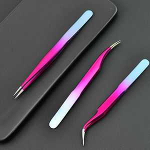 Esenciales de pestañas de alta calidad con logotipo personalizado Extensiones de precisión Pinzas Accesorio de belleza Pinzas para pestañas - Product Image 2