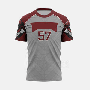 เสื้อฟุตบอลชายสีดำเหลืองแบบสั่งทำพิเศษ พิมพ์ลายแบบ Sublimation ระบายเหงื่อได้ดี ทรงแอธเลติก แขนสั้น หมายเลขทีม 57 น้ำหนัก 180 กรัม - Product Image 3