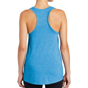 Nueva camiseta sin mangas azul claro informal para mujer - Product Image 2