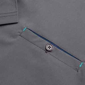 ชุดสครับผ้าฝ้ายระบายอากาศได้ดี แบบยูนิเซ็กซ์ ปรับแต่งได้เต็มที่ แฟชั่นใหม่ สำหรับใช้ในโรงพยาบาล แขนสั้น ผ้าเจอร์ซีย์ - Product Image 4