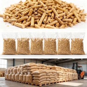 Bolsa Jumbo de Pellets de Madera Tailandia 1000kg Carga Paletizada para Exportación - Product Image 3