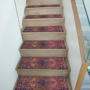 Vintage Step Rug, Printed Rug, Washable Rug, Personalized Rug - Product Image 4