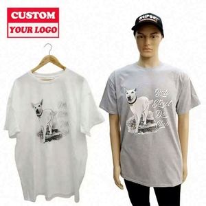 เสื้อยืดผู้ชายขนาดใหญ่พิเศษออกแบบโลโก้ได้ตามต้องการเสื้อยืดผู้ชายขนาดพิเศษจากผู้ผลิต160 GSM - Product Image 4