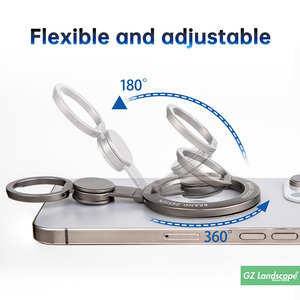 Tùy Chỉnh Mô Hình Kẽm Hợp Kim Kim Loại Điện Thoại Đứng Đa Chức Năng Thư Giãn Áp Lực <span class=keywords><strong>Fidget</strong></span> <span class=keywords><strong>Spinner</strong></span> Từ Điện Thoại Ngón Tay Grip Nhẫn Chủ - Product Image 3