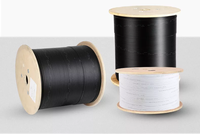 Cable de fibra óptica G652d G657a Lszh, Cable de caída Ftth para exteriores