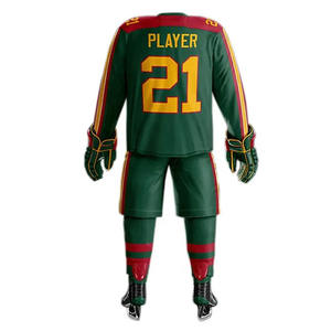 ชุดเสื้อฮ็อกกี้น้ำแข็งและกางเกงสำหรับผู้ชายชุดฮ็อกกี้น้ำแข็ง - Product Image 3