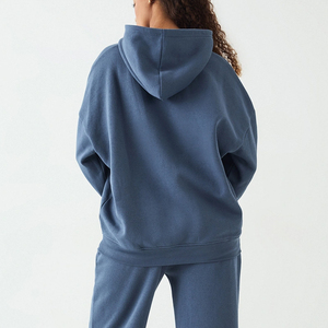 Servicio OEM de Diseño con Logotipo Personalizado, Chándal para Mujer con Pantalones Anchos / Precio de Fábrica para Compradores al por Mayor, Ropa Cómoda para el Invierno - Product Image 5
