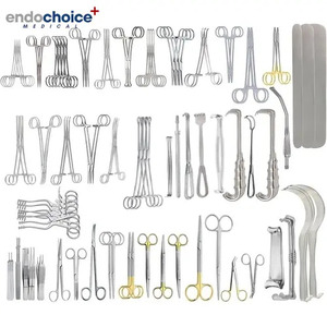 Endochoice, juego de instrumentos de cirugía general de 97 piezas de alta calidad, cirugía Vascular Manual, juego de acero inoxidable básico para cirugía - Product Image 4