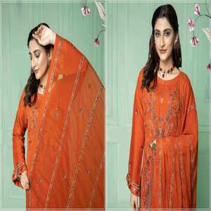 MI Creation hermosos y elegantes trajes bordados pesados pakistaní Salwar kameez trajes de tasa de descuento al por mayor para mujeres - Product Image 3