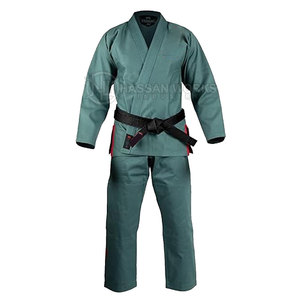 Uniforme de judo pour adulte de qualité supérieure, manches longues, 100% coton, respirant, séchage rapide, logo frontal personnalisable, taille adulte - Product Image 1