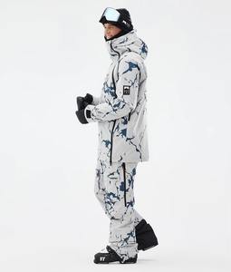 Chaqueta de esquí Softshell ligera con tela a prueba de nieve y a prueba de viento para clima frío Chaqueta de aventuras para hombres - Product Image 6