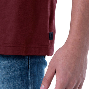 เสื้อยืดแขนยาวสำหรับผู้ชายเสื้อยืดคอกลมแขนยาวดีไซน์เรียบ - Product Image 5