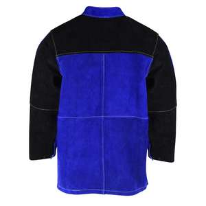 Offre Spéciale vestes en cuir de soudage productif meilleure sécurité vêtements de travail industriels ignifuge prix usine vestes de soudage industriel - Product Image 5