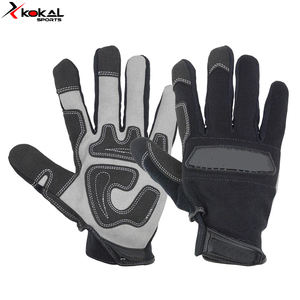Gants de mécanicien pour hommes avec impression de logo personnalisé Nouvelles caractéristiques élégantes antidérapantes et anti-chaleur - Product Image 6