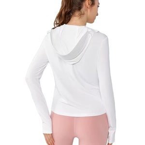 Chaqueta con Capucha y Protección Solar UPF 50+ para Mujer, Ligera, Manga Larga, con Máscara, Venta al Por Mayor de Fábrica, Cortavientos de Verano para Mujer - Product Image 4