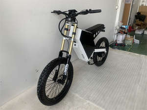 Bicicleta eléctrica Enduro Ebike 72v 5000W con asistencia de pedaleo, freno de disco y batería de litio para la bicicleta eléctrica de montaña Bomber SS30 en stock. - Product Image 5