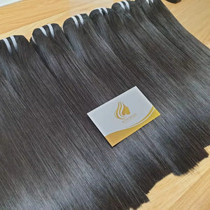 Venta al por mayor 100% Raw vietnamita Remy Extensiones de cabello humano Super doble hueso recto a un excelente precio - Product Image 1