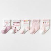 Chaussettes antidérapantes personnalisées en coton biologique doux pour bébés et tout-petits, commande en gros, fabricant certifié au Vietnam