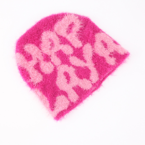 หมวกบีนนี่ถักบุขนแกะอบอุ่นสำหรับผู้ใหญ่หมวกกันหนาวแบบนุ่มยืดหยุ่นได้ - Product Image 6