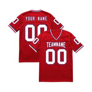 Camiseta de Fútbol Americano Personalizada de Primera Calidad al por Mayor, Transpirable, Sublimada, con Opción de Talla Grande - Product Image 4