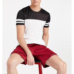 เสื้อยืดคอกลมสำหรับผู้ชายใส่ได้ทั้งชายและหญิงลายเปล่าเสื้อยืดคอกลมสั่งทำโลโก้ได้ตามต้องการ - Product Image 4