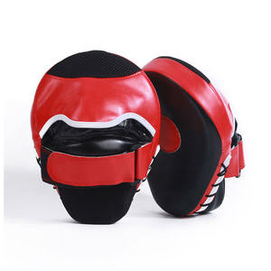 Top Quality Boxing Mitt <b>Pads</b> Custom Boxing Focus Mitts <b>Pads</b> PU Leather Made With Customized Logo - Product Image 5