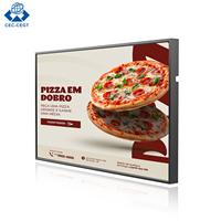 Pantalla Publicitaria Digital LCD ZDHQ de 50 Pulgadas, Reproductor Multimedia HD Android con Soporte SDK para Restaurantes, Tiendas Minoristas y Ascensores