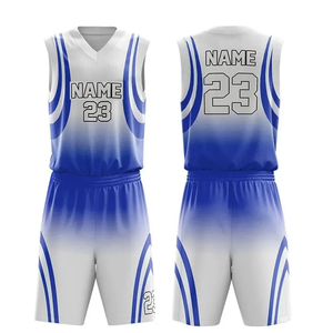 ชุดเครื่องแบบบาสเก็ตบอลแห้งเร็วสำหรับชายและหญิงมาใหม่ชุดบาสเก็ตบอลขนาดพิเศษพิมพ์ฉลากตามสั่งระบายอากาศป้องกันแบคทีเรียป้องกัน UV สำหรับฤดูร้อน - Product Image 1