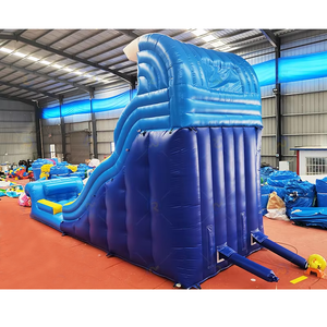 Wholesale Custom Double Lane <b>Inflatable</b> <b>Water</b> <b>Slide</b> PVC Kids Adult Outdoor Indoor Party Amusement Bouncy <b>Slide</b> - Product Image 5