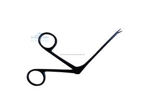 Instrumen Bedah Forsep Telinga Mikro, Kualitas Tinggi Dilapisi Hitam Halus - Product Image 3