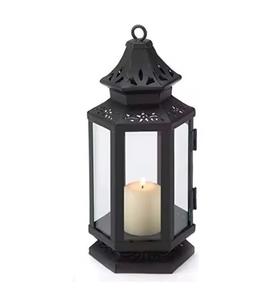 100% qualité assurée élégant forme décorative métal lanterne bougeoir pour la décoration de la maison utiliser éclairage décor vente chaude - Product Image 2