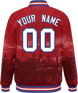 High Street Style Custom Letterman <b>Jacket</b> for <b>Men</b> High Quality Satin Fabric New Wholesale Blank University Baseball <b>Thin</b> Winter - Product Image 2