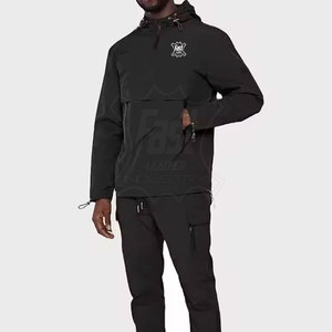 Ensemble de survêtement de luxe avec logo personnalisé disponible, tissu de qualité supérieure, streetwear tendance, tenue deux pièces - Product Image 4