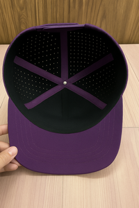 Chapeaux de baseball à logo personnalisé Casquette 6 panneaux pour hommes OEM en sergé de coton ou polyester Ajustable sans broderie Maquette Vietnam - Product Image 4